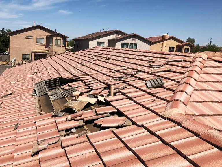 Prompt roof repair on an East Valley home