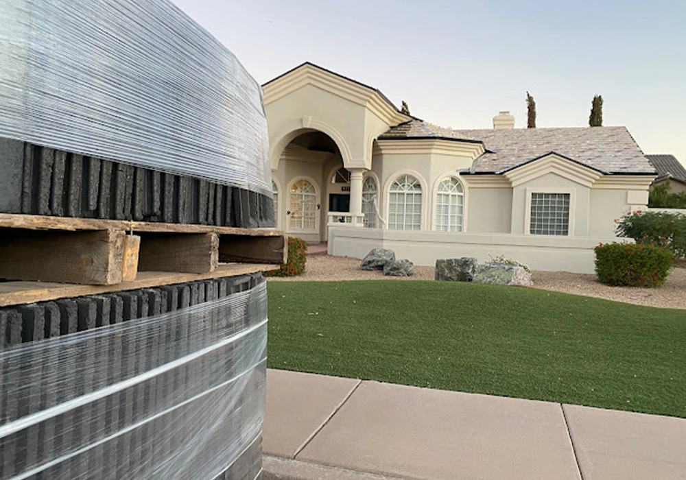 New roof increasing Arizona home value