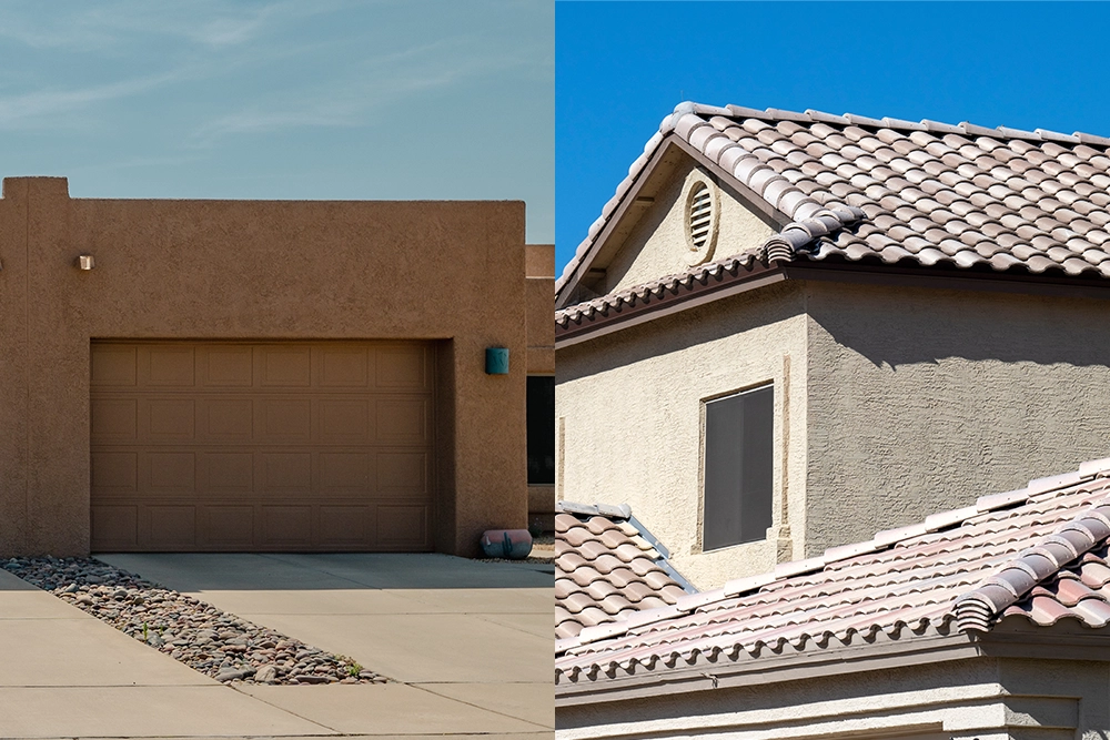 Flat and pitched roofs in Arizona compared