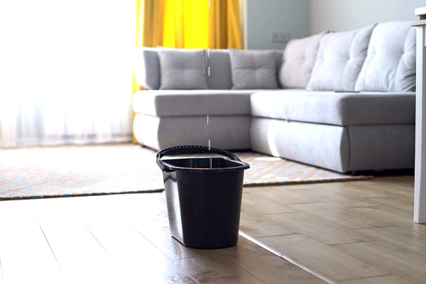 Roof leak damage timeline